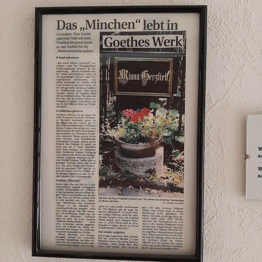 Ferienwohnung Minna Herzlieb Gorlitz Luaran gambar